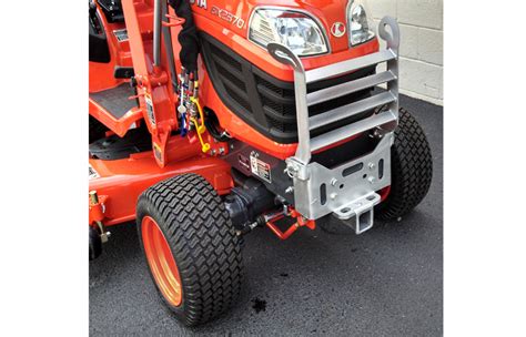 kubota bx brand front grill guard earth  turf attachments