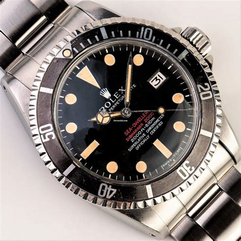 rolex  sea dweller double red mkii tropical thin case  price  request  sale