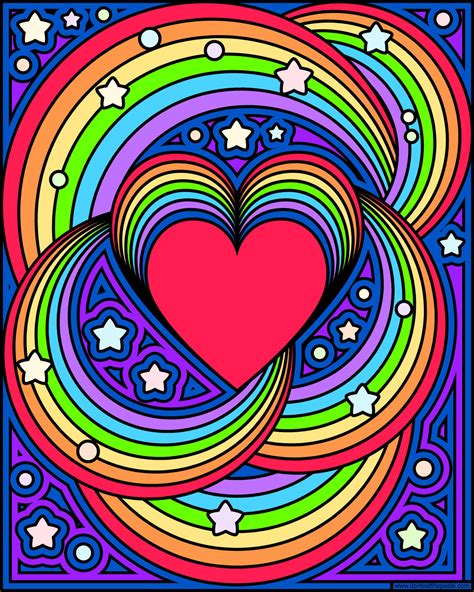dont eat  paste rainbow love coloring page