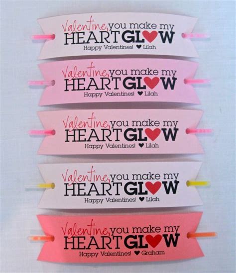 heart glow valentines glow stick pictures