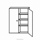 Closet Coloring Template Pages sketch template