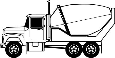cool cement truck  coloring page cement truck truck coloring