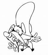 Sam Yosemite Coloring Pages Cartoon Tunes Printable Characters Looney Kids Character Color Drawing Print Gif Colouring Bugs Bunny Tex Avery sketch template