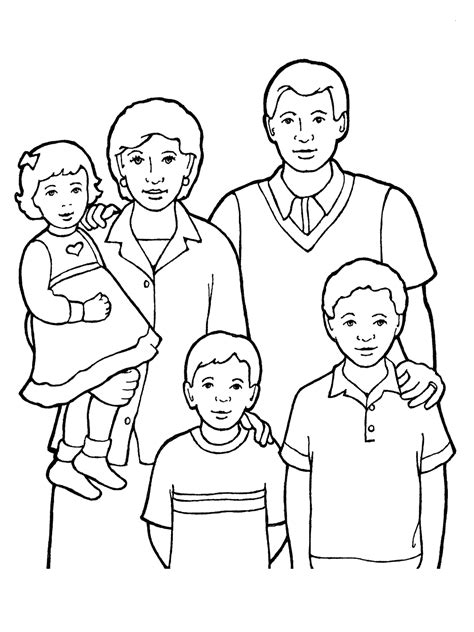 family members drawing  getdrawings