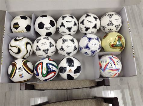 adidas  mini soccer balls  times world cups collection ebay