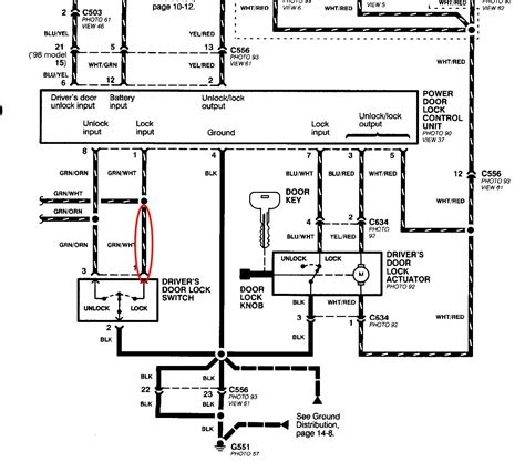 honda civic power door lock wiring diagram wiring diagram