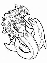 Sirene Dolphin Meerjungfrau Ausmalen Clipartmag Doghousemusic sketch template