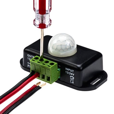 automatic dc    infrared pir motion sensor switch  led light stylish ebay