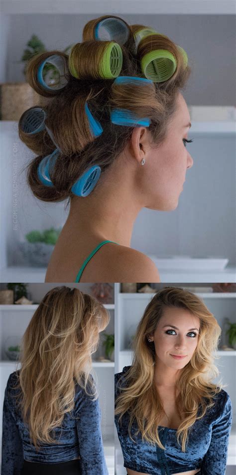 how to use velcro rollers for voluminous hair how to