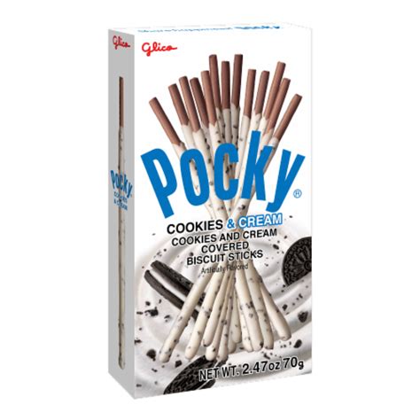 Gilco Pocky Cookies And Cream Covered Biscuit Sticks 2 47 Oz Fry’s