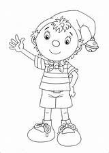 Noddy Coloring Books Pages Last sketch template