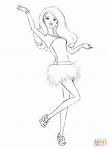 Barbie Coloring Pages Lego Printable sketch template
