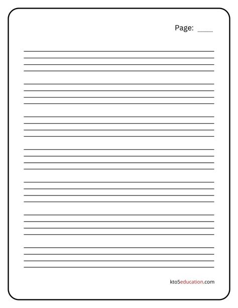 hwt blank writing paper small worksheet