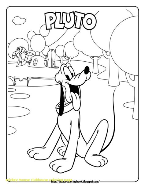 mickey mouse clubhouse coloring pages  print    getcolorings