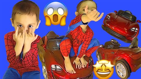 spiderman car youtube