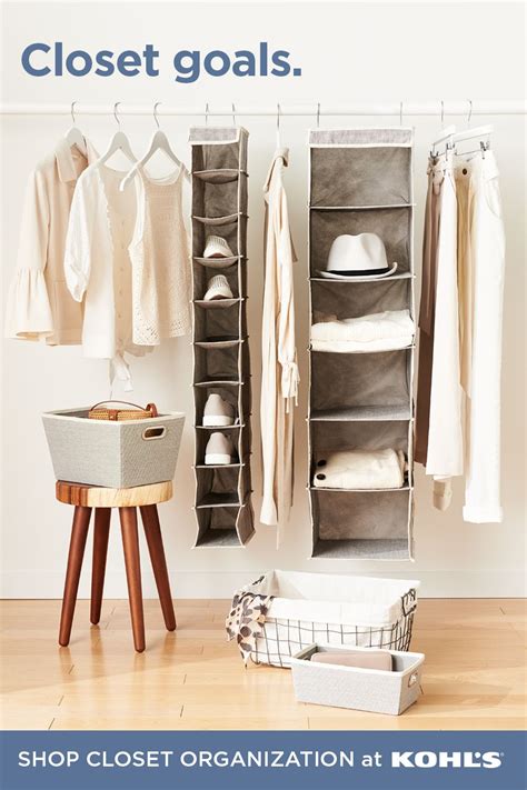 Find The Closet Organization You Need At Kohl’s Custom Closet Design