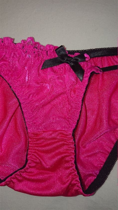 silky string bikini panties from japan size 10 aus u… gem