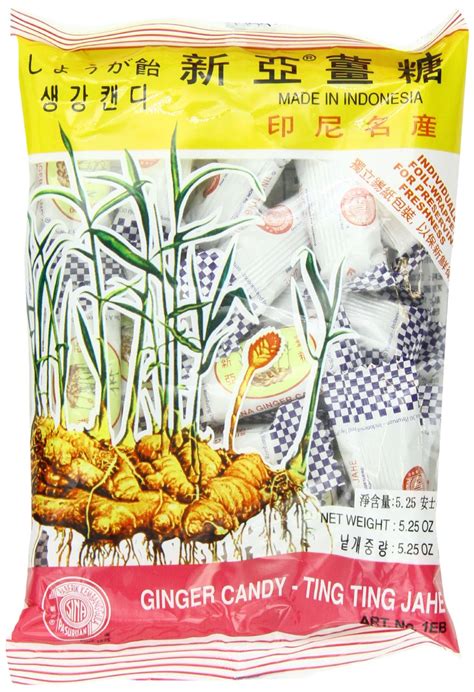 chinese ginger candy oz bag happy china trading  souvenirs