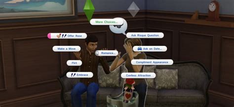 the sims 4 romance and falling in love