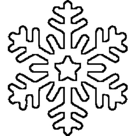 snowflake outline  sided snowflake template snowflake template