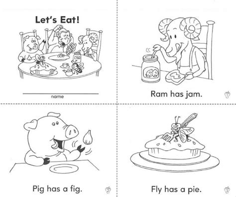 printable preschool books  learning printable