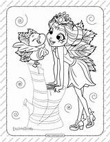 Enchantimals Flap Patter Coloringoo sketch template
