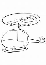 Mewarnai Helikopter Anak Helicopter sketch template