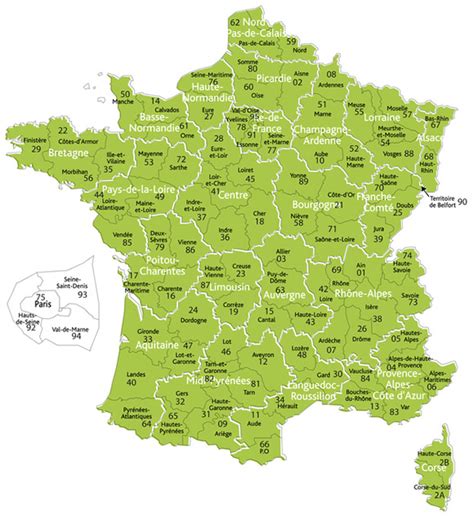 infos sur carte departements francais arts  voyages