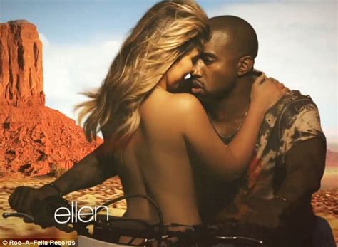 Kanye West And Naked Kim Kardashian Simulate Sex In Bound