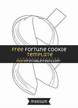 Cookie Fortune Template Templates Moreprintabletreats sketch template