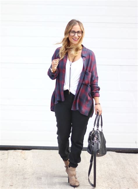 top  oversized flannel shirts    cute outfits