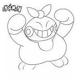 Pokemon Coloring Pages Printable Ambipom Tagged Posted sketch template