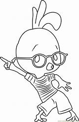 Coloring Look Chicken Little Coloringpages101 Pages sketch template