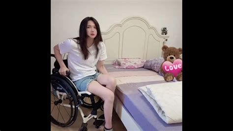Sexy Asian Paraplegic Girl Spasms Gorgeous Paraplegic Woman Legs