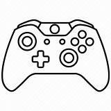 Controller Xbox Game Console Drawing Icon Games Coloring Template Controllers Playstation Pages Iconfinder Printable Vector Ps4 Gamecube Nintendo Logo Consoles sketch template