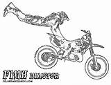 Coloring Dirt Bike Pages Kids Popular sketch template