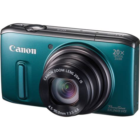 canon powershot sx hs digital camera green  bh