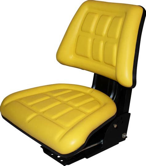 trac seats yellow triback style john deere tractor seat fits