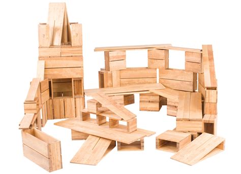 wooden hollow blocks school set wooden outdoor blocks
