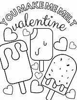 Coloring Valentine Valentines Pages Printable Pdf Sheets Preschool Kids Sheet Card 2021 sketch template