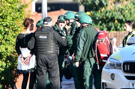 grimsby siege armed police arrest woman in two hour siege in