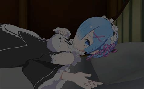 rezero vr app lets  sleep  rems lap interest anime news network