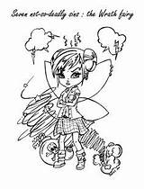 Coloring Pages Jade Drawings Adult Fairy Mermaid Colouring Chibi Blank Outline Sheets Books sketch template