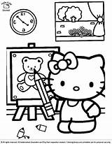 Kitty Coloring Hello Pages Kids Book Coloringlibrary Colouring Cartoon Disclaimer Printable Choose Board sketch template