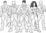 Coloring Pages Dc Superhero Super Getcolorings Heros Awesome sketch template