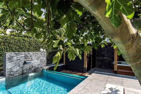 water feature terrace aquatic backyard   netherlands  centric design group fresh palace