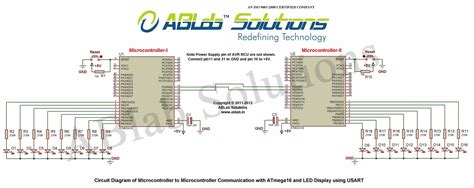 microcontroller  microcontroller communication  avr atmega microcontroller  led