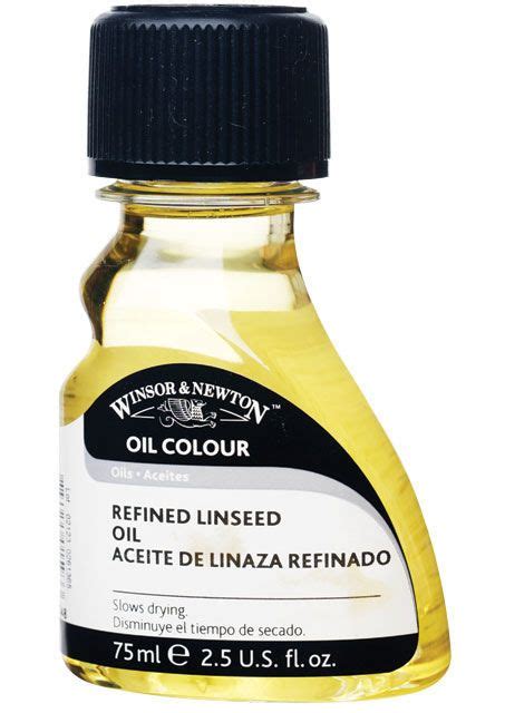 Winsor And Newton Refined Linseed Oil 75ml Joann Linseed Oil Oil