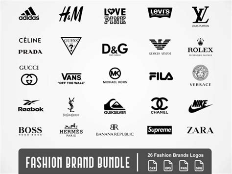 fashion brands logo svg bundle mailnapmexicocommx