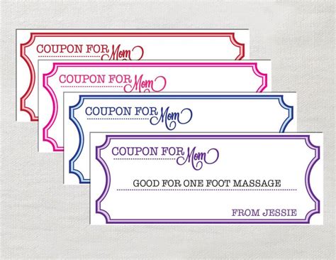 coupon template word template business  blank coupon template